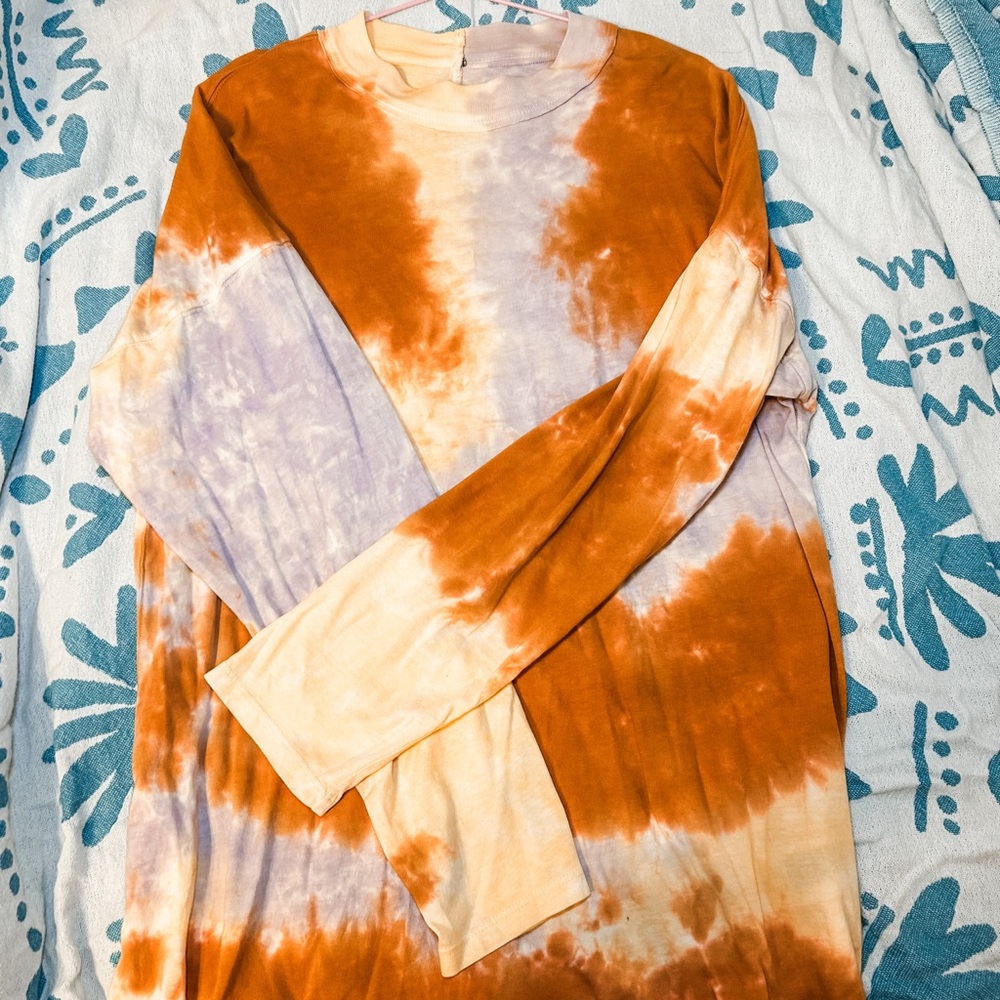 We The Free Multicolor Tie-Dye Top